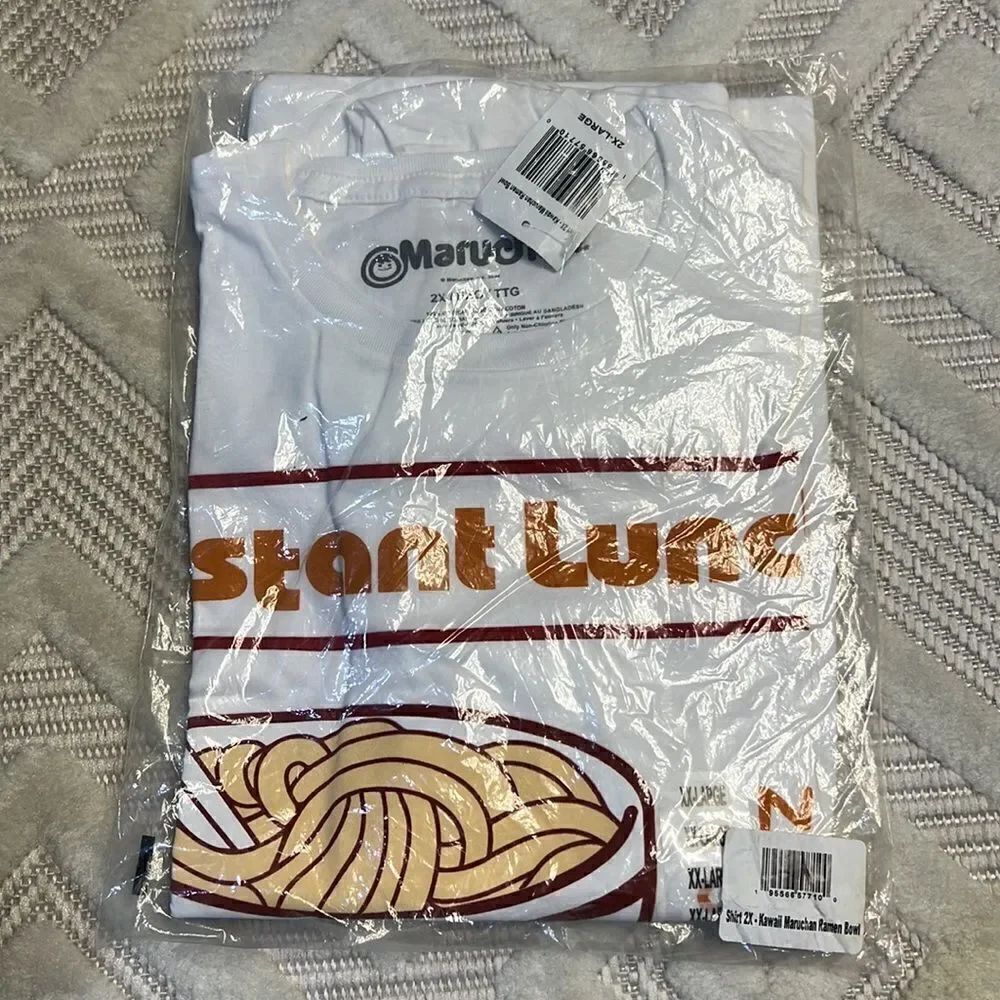 Maruchan Kawaii Maruchan Ramen Bowl Womens T-Shirt - Picture 2 of 4